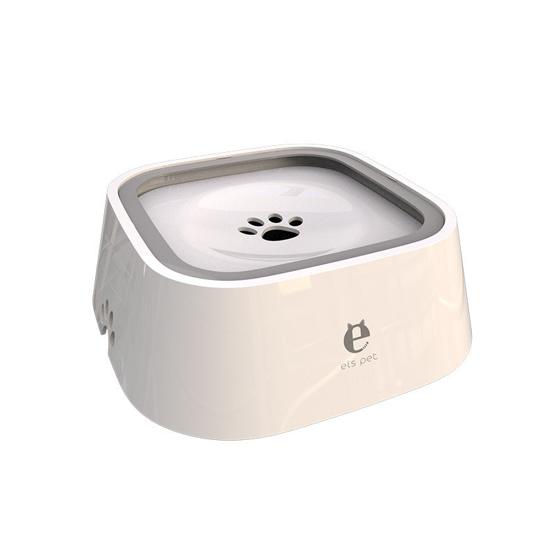 Small One Pet Splash-proof Floating Water Bowl