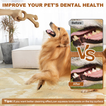 Indestructible Nylon Dog Chew Toy for Dental Health