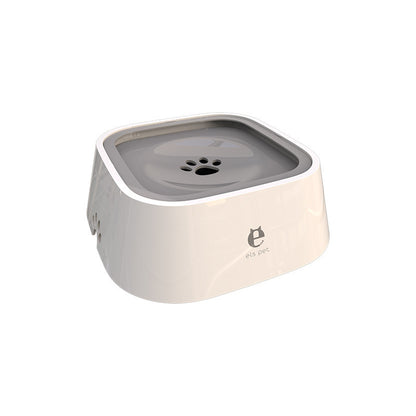 Small One Pet Splash-proof Floating Water Bowl