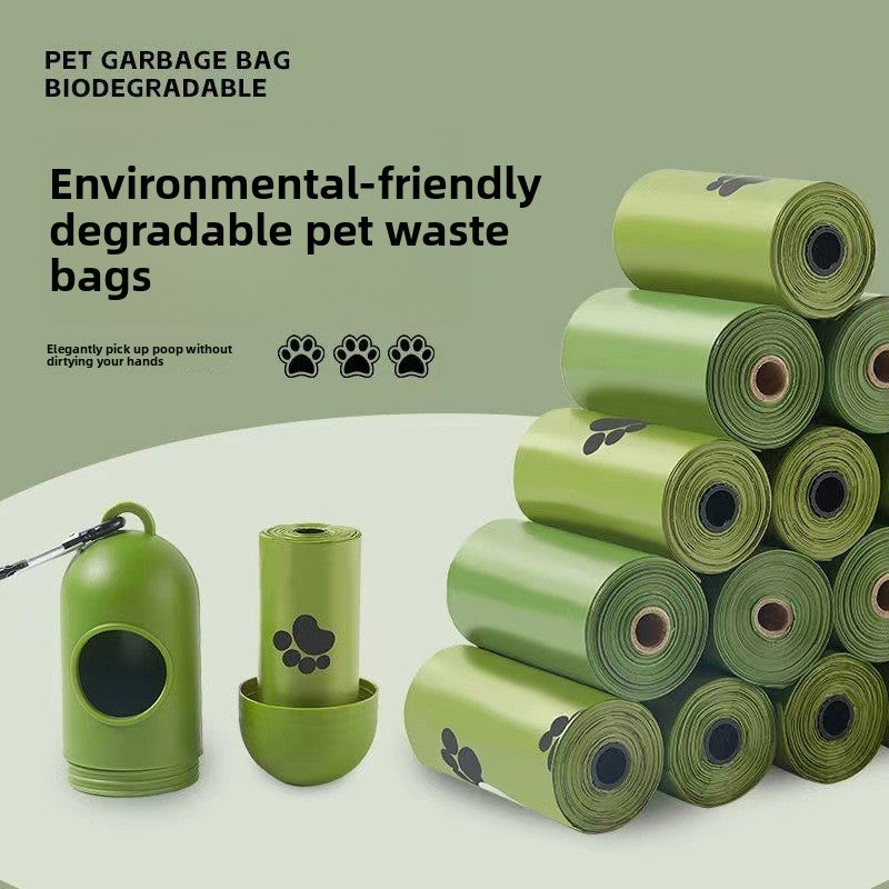 Eco-friendly poop bags
